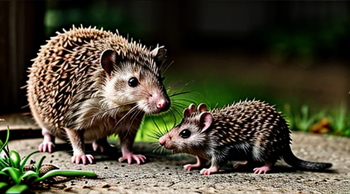 Hedgehogs and Rats: Coexistence