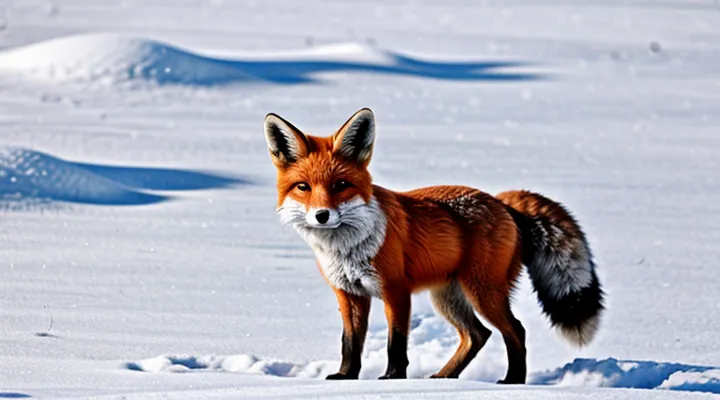 How a Fox Hunts Mice in Snow: Observations in Nature