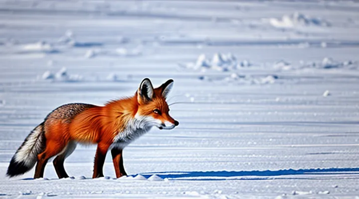 How a Fox Hunts Mice in Winter