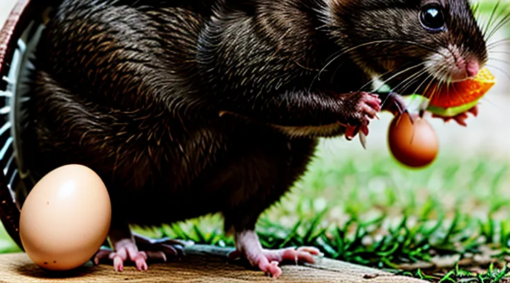 How a Rat Steals a Chicken Egg: Behavioral Details