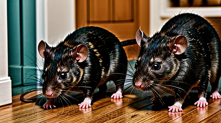 How Domestic Rats See: Visual World Features