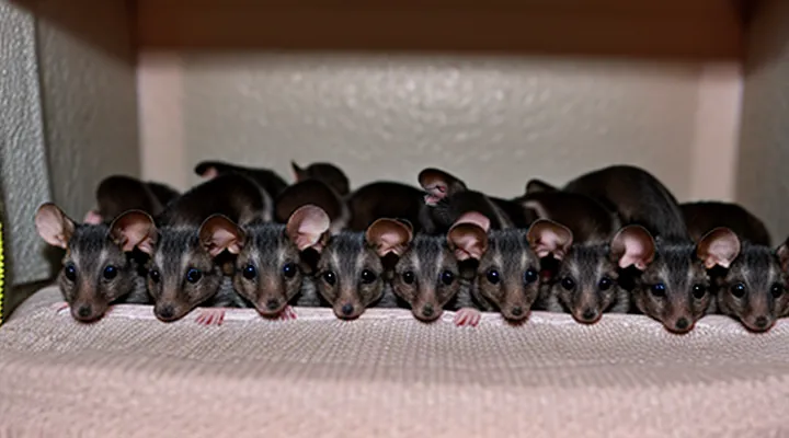 How Many Pups a Single Mouse Gives Birth to at Once