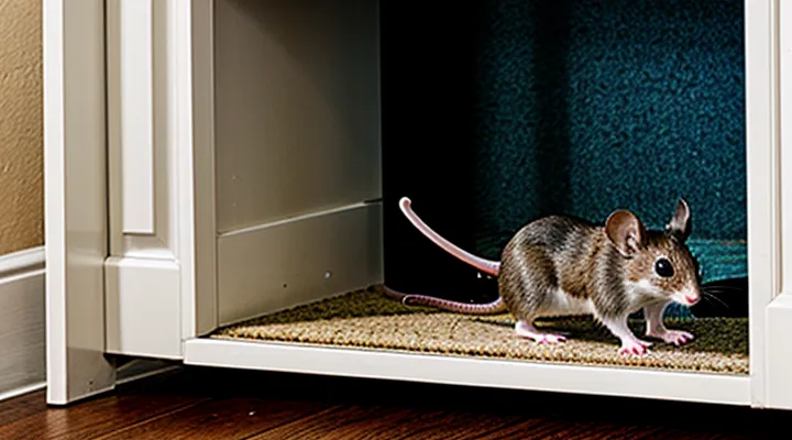 How mice enter apartments