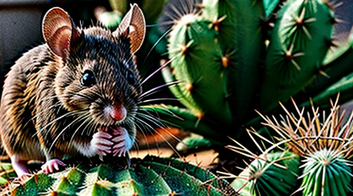 How Mice Survive by Eating Cactus