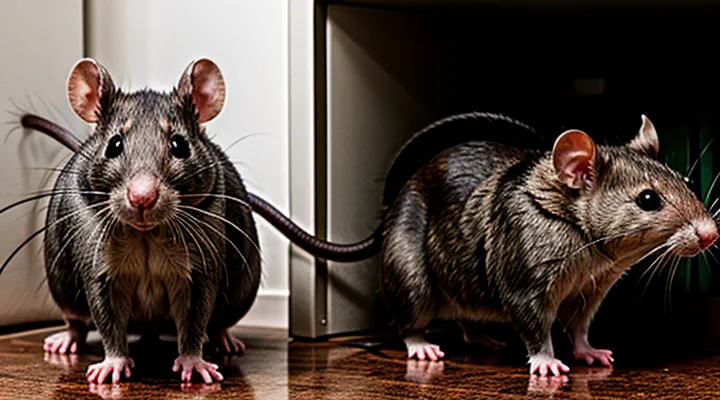How Rats Appear in the House