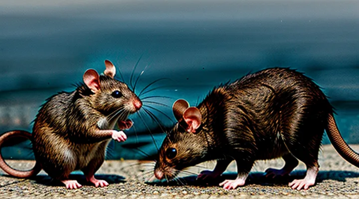 How Rats Relate to Mice: Inter-species Interaction