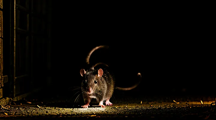 How Rats See in the Dark