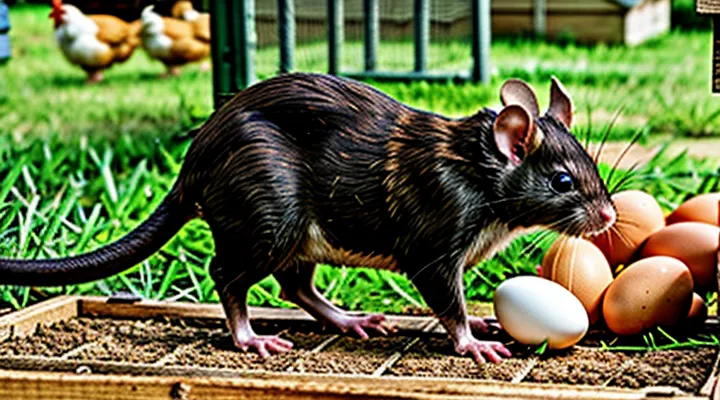 How Rats Steal Eggs from a Chicken Coop: Observations and Video