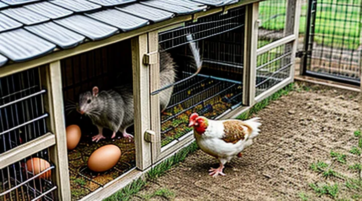 How Rats Steal Eggs from a Chicken Coop