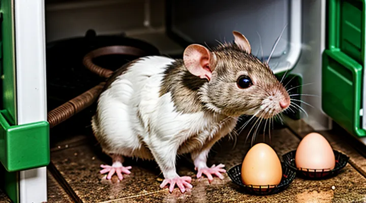 How Rats Steal Eggs from Chicken Nests