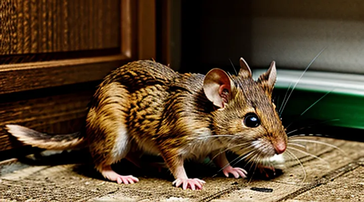 How to Catch a Field Mouse Inside the House