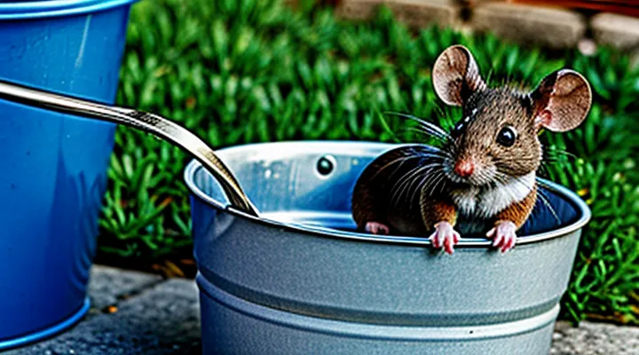 How to Catch a Mouse in a Bucket: Simple Technique