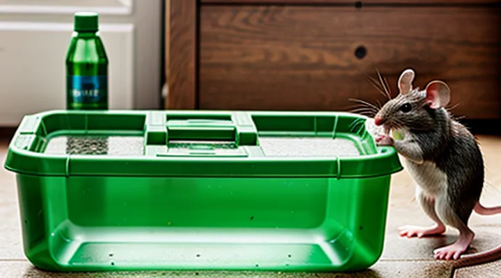 How to Catch a Mouse in a Plastic Bottle with Oil