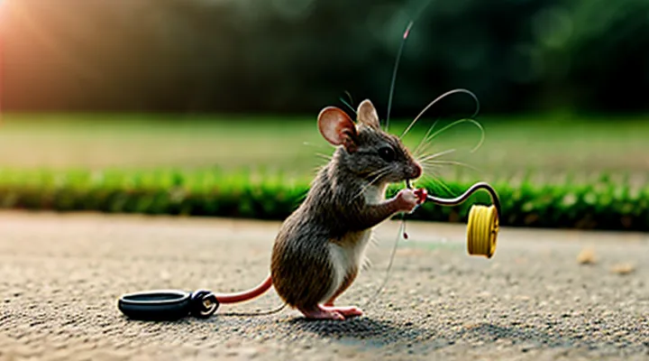 How to Catch a Mouse Using a Fishing Reel?