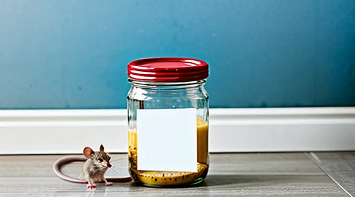 How to Catch a Mouse Without a Trap Using a Simple Jar