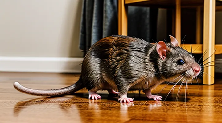 How to catch a pet rat in an apartment