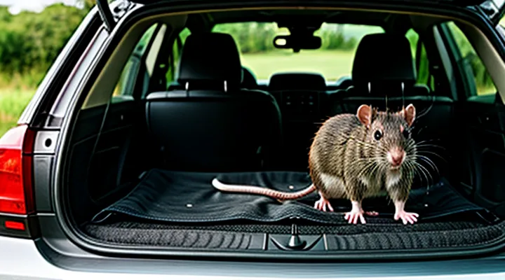 How to Catch Rats in a Car
