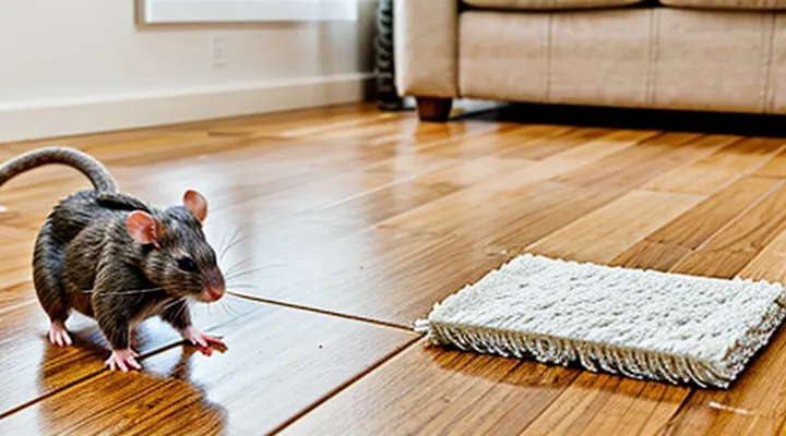 How to Clean Rat Glue from the Floor