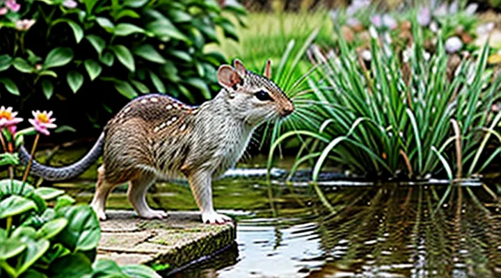 How to Combat Water Rats in the Garden