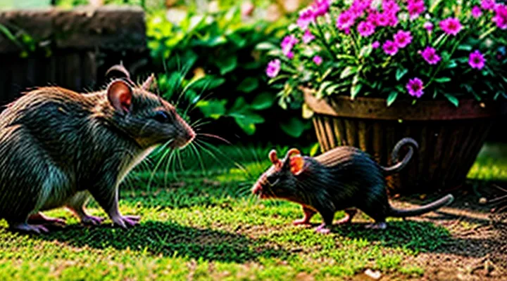 How to deal with rats in the yard