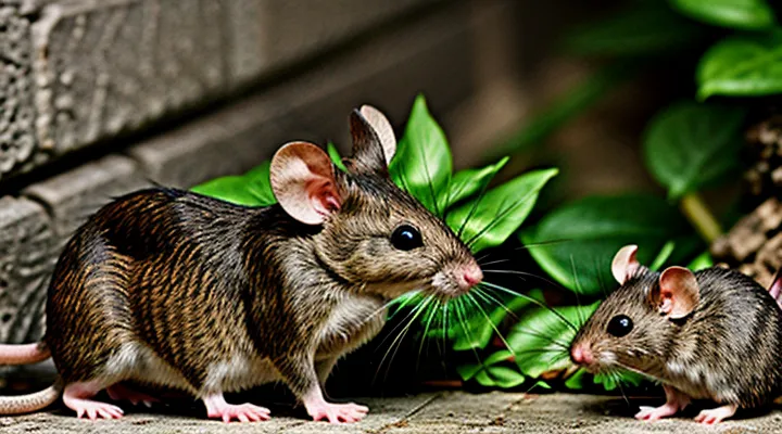 How to distinguish a mouse from a rat by appearance