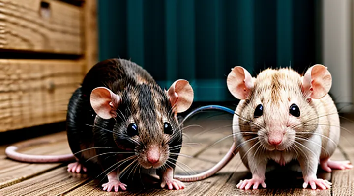 How to Distinguish a Rat from a Mouse in Newborns