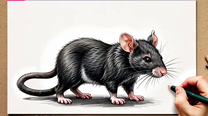 How to Draw a Rat Easily: Simple Steps