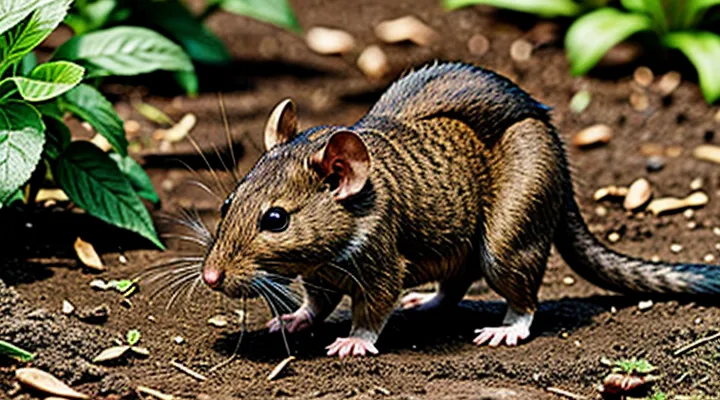 How to Eliminate Ground Rats in the Garden