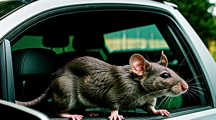 How to get rid of rats in a car