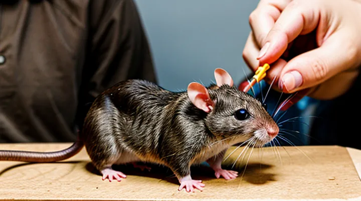 How to Give a Subcutaneous Injection to a Rat