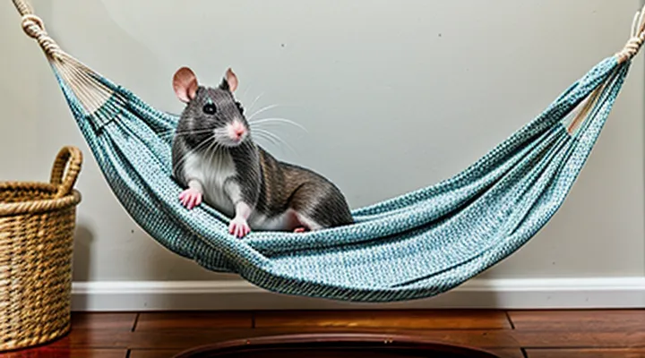 How to Make a Hammock for a Domestic Rat DIY