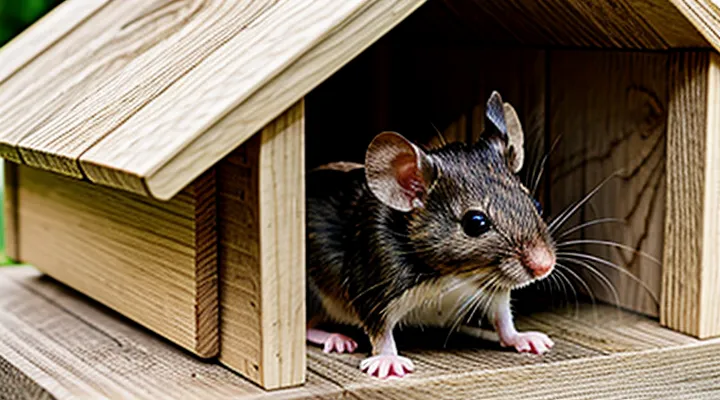 How to Permanently Remove Mice from a Private Wooden House
