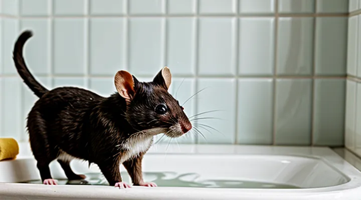 How to properly bathe rats at home?