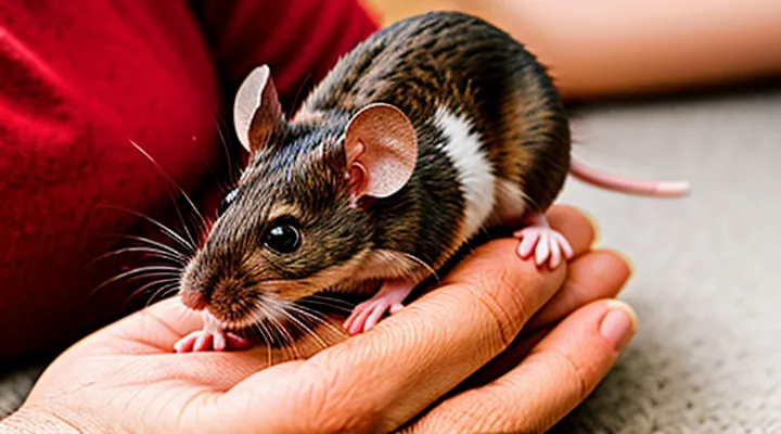 How to Properly Hold a Live Mouse