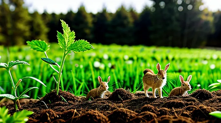 How to Protect Seedlings from Hares and Mice in the Cold Season
