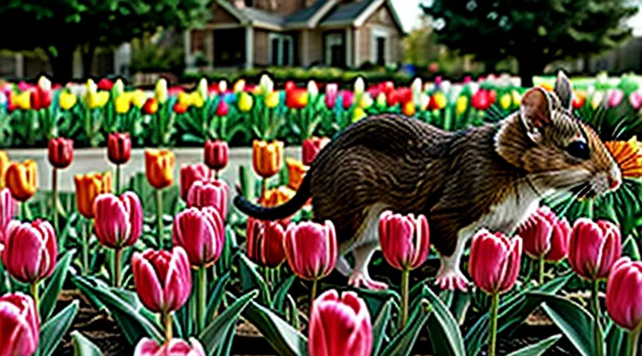 How to Protect Tulips from Mice and Voles