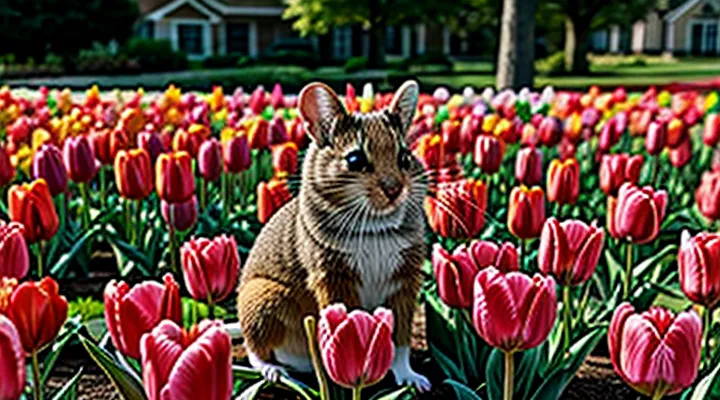How to Protect Tulips from Mice