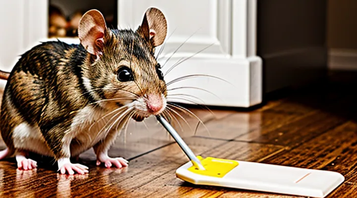 How to Remove Glue Trapping Mice from the Floor