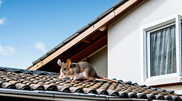 How to Remove Mice Settled on the Roof of a Private House