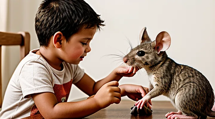 How to Respond If a Child Is Bitten by a Mouse