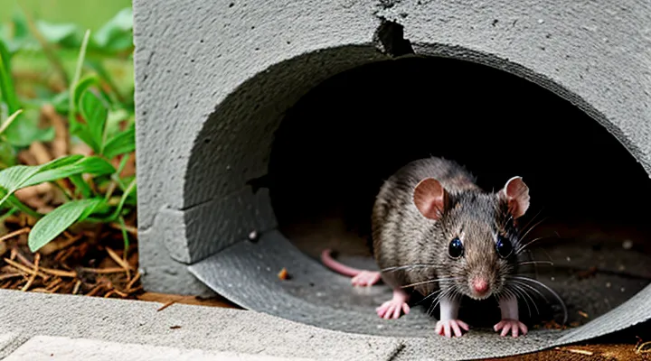 How to Seal a Hole to Prevent a Rat from Gnawing