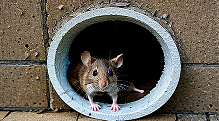 How to seal wall holes gnawed by mice
