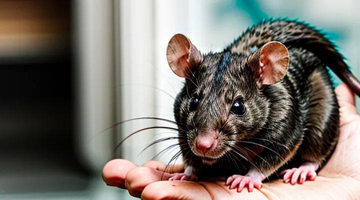 How to Tame a Rat to Your Hands: Pet Store Tips