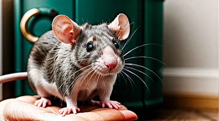 How to Train a Pet Rat to Hand Handling