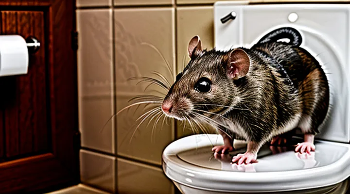 How to train rats to use a toilet