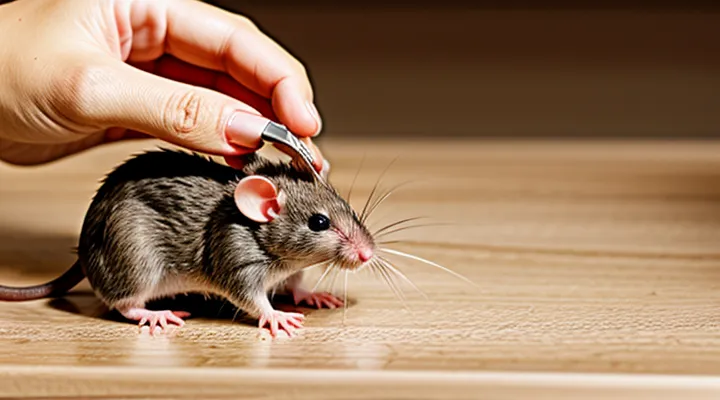 How to Trim a Rat's Nails at Home