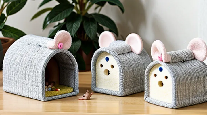 Ideas for creating a comfortable mouse house