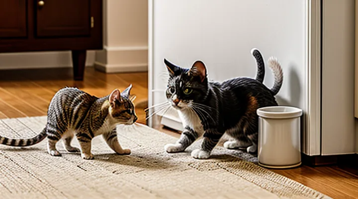 Interaction Between Cats and Mice in the Home