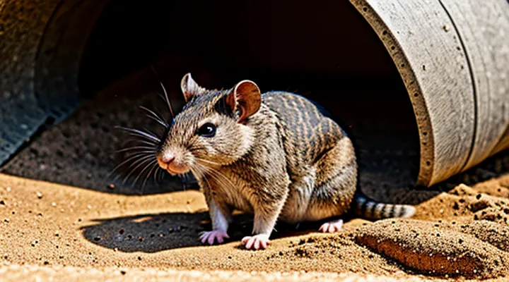 Large Burrowing Rat: Description