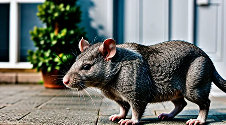 Large Gray Rat: Description